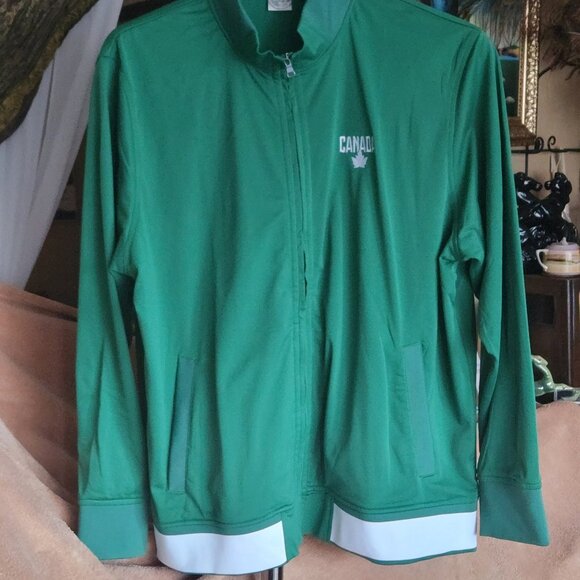 Big name in sportswear B'ful Level Wear soft inside, pockets full zip CANADA - Picture 2 of 5